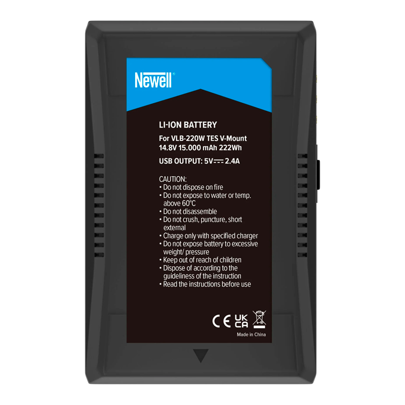 Newell VLB-220W TESLA 15000mAh V-mount batéria pre svetlá