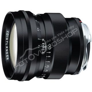 Voigtländer Nokton 75mm F/1.5 Asph. VM (Leica M-bajonet) Black