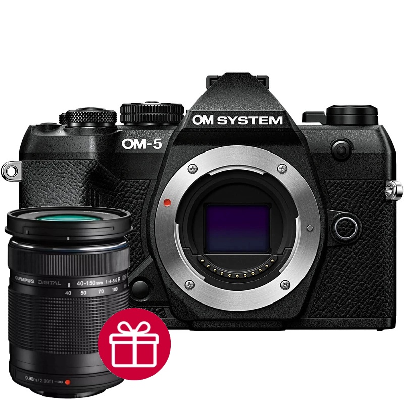 OM System OM-5 Mark II telo, čierny