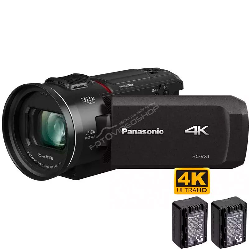 Panasonic HC-VX1 videokamera 4K