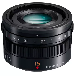 Panasonic LEICA DG SUMMILUX 15mm F1.7 ASPH. | Panasonic objektívy