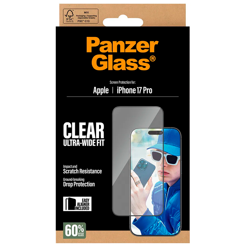 PanzerGlass Apple iPhone 17 Pro s inštalačným rámčekom