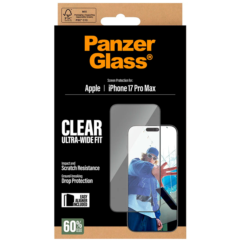PanzerGlass Apple iPhone 17 Pro Max s inštalačným rámčekom
