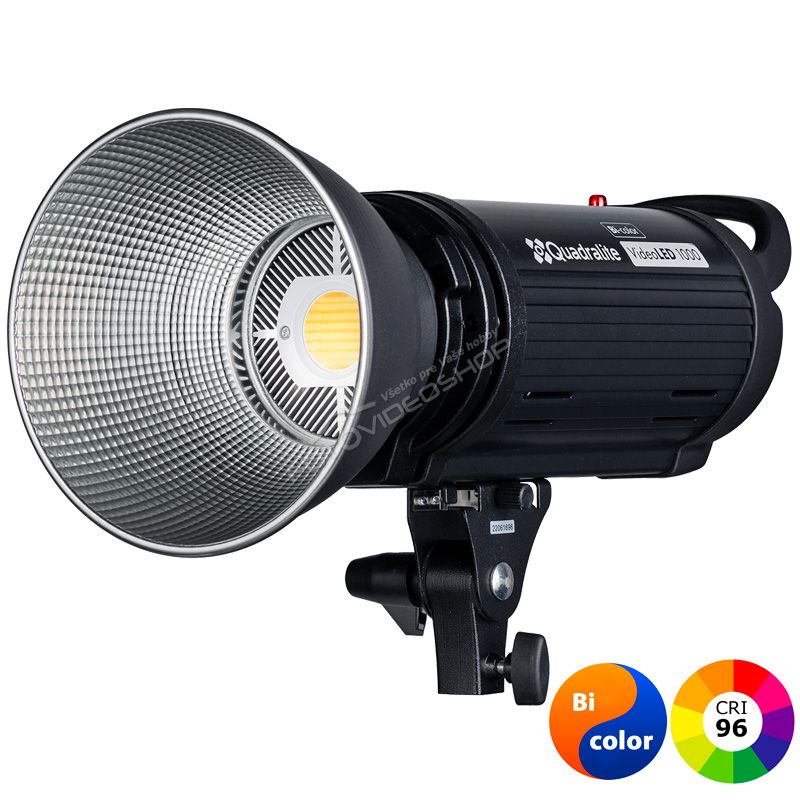 Quadralite LED 1000 Bi-Color trval svetlo CRI 96 so stmievaom