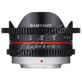 Samyang 7,5mm T3,8 Cine UMC FishEye MFT (Olympus/Panasonic)