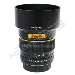 Samyang 85mm f/1.4 IF MC ASPH, pre Olympus 4/3