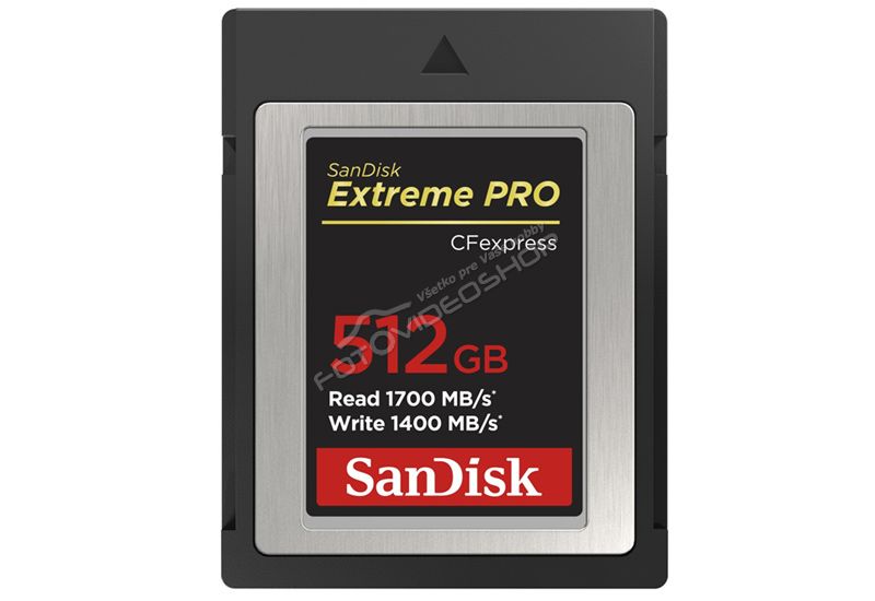 SanDisk CFexpress Extreme PRO 512 GB, Type B