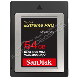 SanDisk CFexpress Extreme PRO 64 GB, Type B