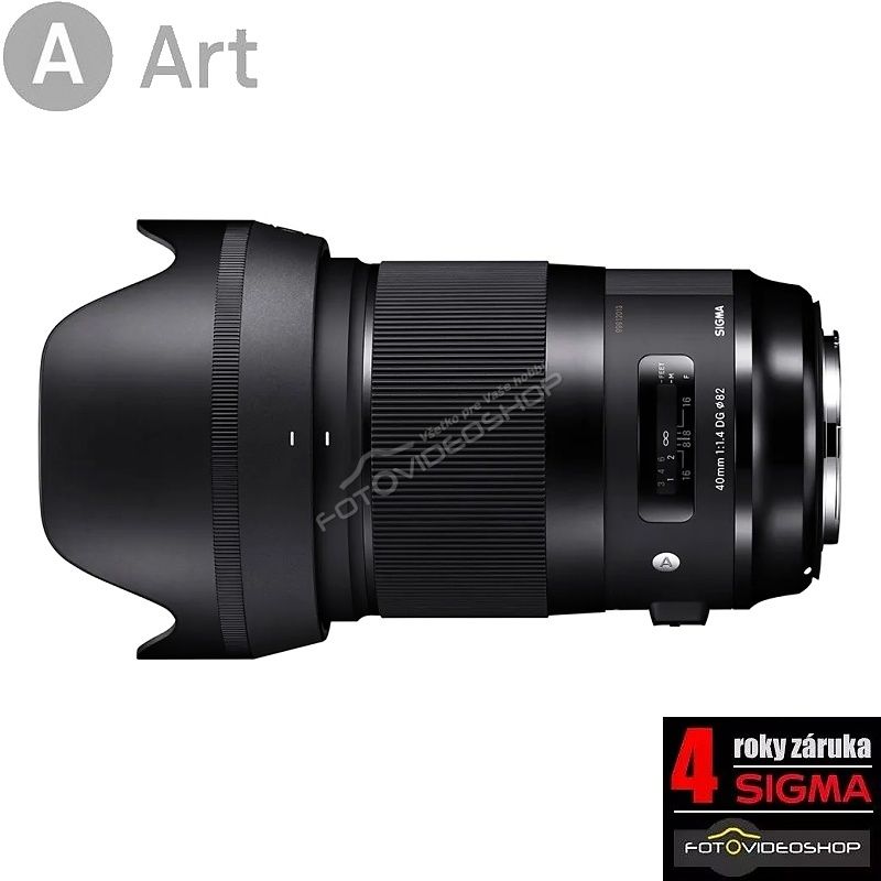 Sigma 40 mm f / 1,4 DG HSM ART Nikon + 4 roky záruka!
