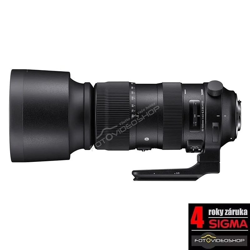 Sigma 60-600 mm f / 4,5-6,3 DG OS HSM Sports Nikon + 4 roky záruka!