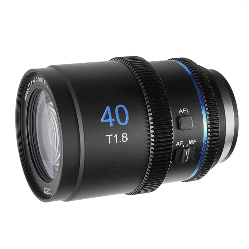 Sirui 40mm T1.8 1.33x S35 AF Anamorphic (Fujifilm X, Blue Flare)