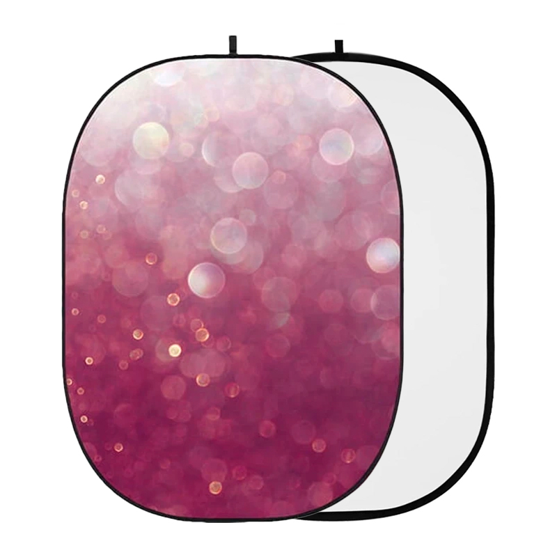 Skladacie pozadie 1,5 x 2m Pink Bokeh