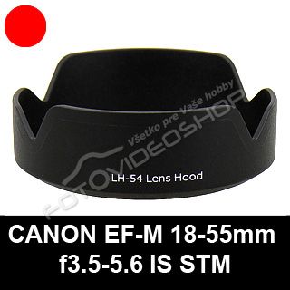 Slneèná clona pre Canon EW-54