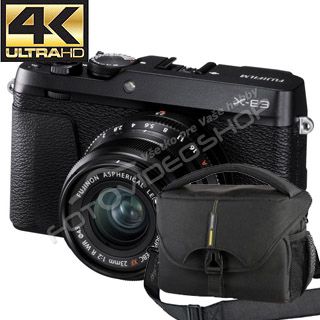 Fujifilm X-E3 black + XF23 F2 R WR