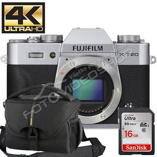 Fujifilm X-T20 telo silve