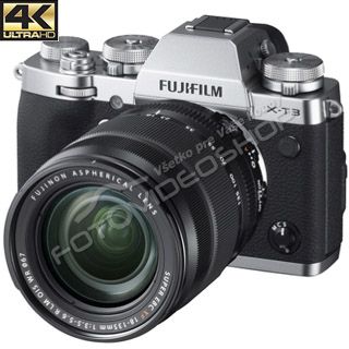 Fujifilm X-T3 +18-55mm kit silver