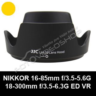 Slnečná clona pre Nikon HB-39