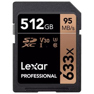 Lexar Profesional 633X SDHC/SDXC UHS-I 512GB
