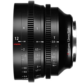 7Artisans 12mm T2.9 APS-C Vision Cine