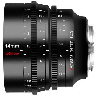 7Artisans 14mm T2.9 Full Frame Spectrum Cine