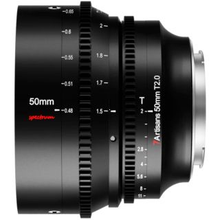 7Artisans 50mm T2.0 Full Frame Spectrum Cine