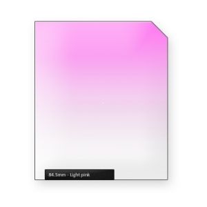 Pink prechodový filter light 84,5MM