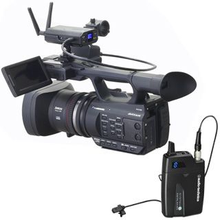 Audio-Technica kamerový mikroport + klopový mikrofón