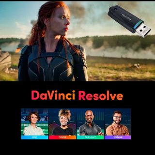 BLACKMAGIC DaVinci Resolve Studio with USB dongle