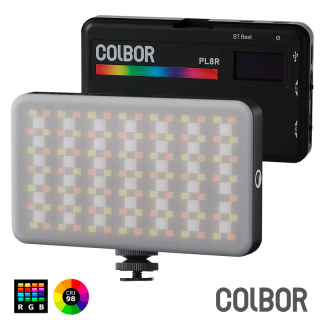 Colbor PL8R II NEW RGB video LED svetlo s film. efektami