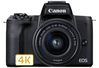 Canon EOS M50 Mark II + M15-45 STM čierny