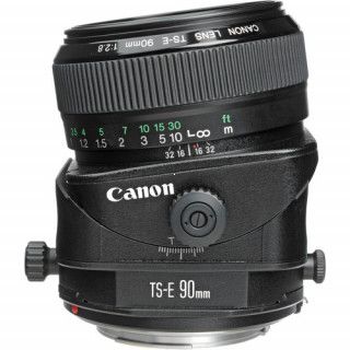 Canon TS-E 90mm f/2.8 tilt shift objektv