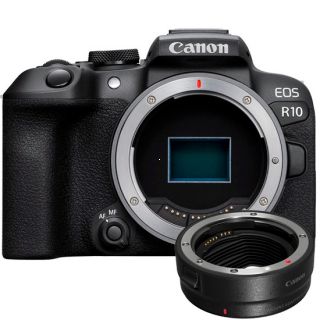 Canon EOS R10 + adaptr EF-EOS R
