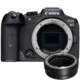 Canon EOS R7 + adaptér EF-EOS R