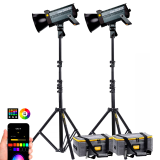 Colbor 2x CL220R LED KIT RGB (svetl�, stat�vy, ta�ky)