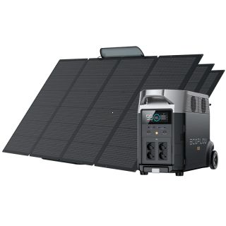 EcoFlow DELTA Pro Solar Generator 3x400W