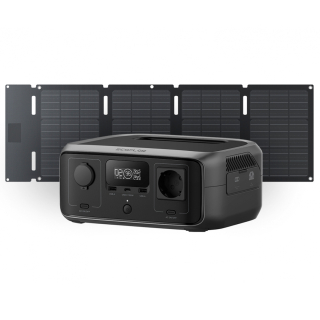 EcoFlow River 3 UPS + 45W sol�rny panel (Typ-C) (Hard Bundle)