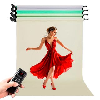 Zosilnen elektrick ovldanie pozadia pre 4ks pozad