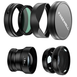 Freewell Fuji X100VI /X100V Lens Pro Kit black