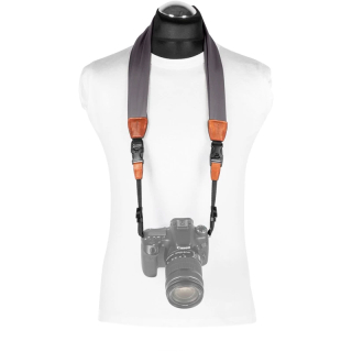 GGS Scarf Popruh na fotoapar�t Grey (popruh. �iapka, �atka....)