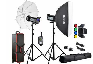 GODOX QS II 600 + 600 tdiov zostava