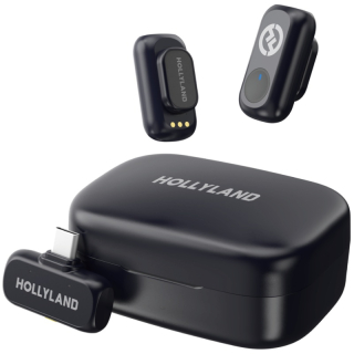 Hollyland LARK A1 Duo with USB-C RX + Charging Case