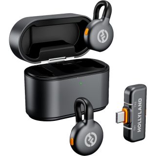 Hollyland LARK M2S Duo Wireless Lavalier USB-C Plug