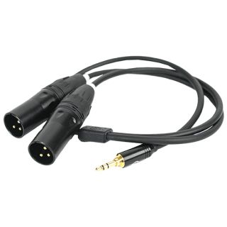 Hollyland 3.5mm to Dual XLR Audio Cable