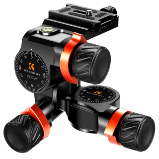 K&F Concept 3-cestn� prevodovan� hlava do 6kg