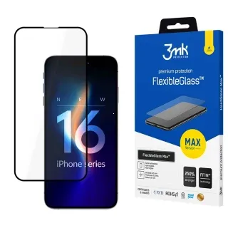 FlexibleGlass Max Black - iPhone 16 Pro