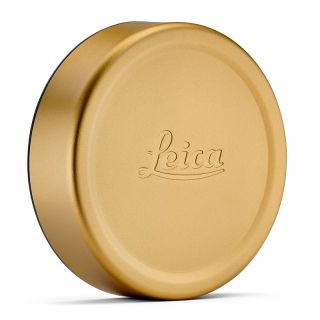 Lens Cap Q E49 Aluminium Brass Blasted