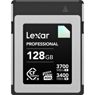 LEXAR 128GB CFexpress Pro Diamond R3700/W3400 (VPG400)