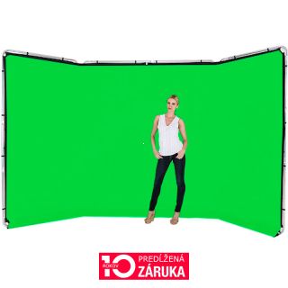 Lastolite LB7622 SET Panoramic Background 4m Chromakey Green