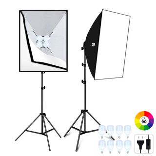 LED svetlo Daylight 800 + 800W Softbox kit