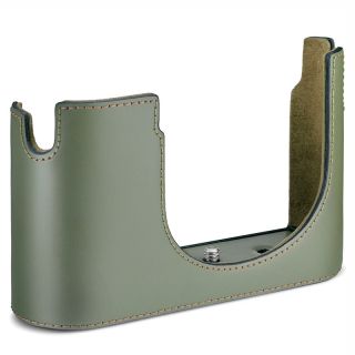 Leica Half Case Q3 Olive Green